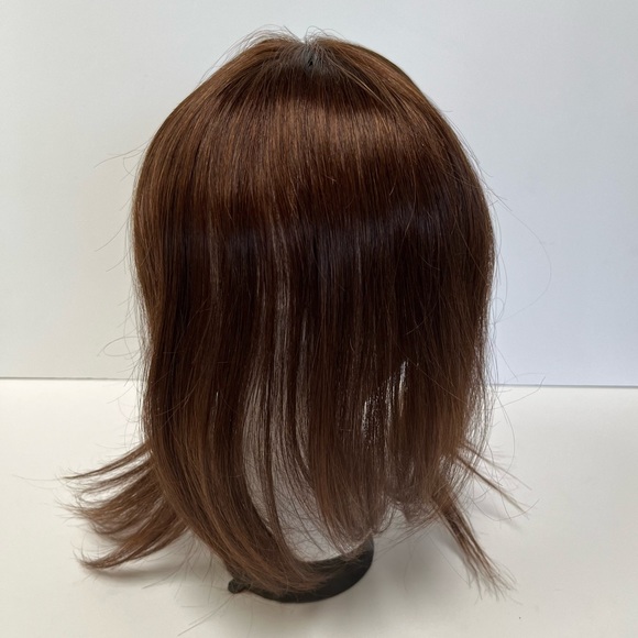 Remy Human Hair Clip-on Bangs Top Piece - Picture 8 of 16